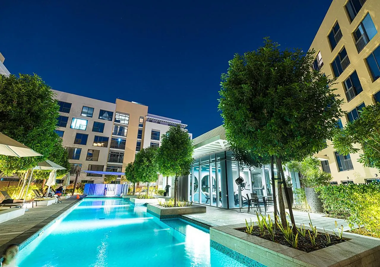 1Br Forest Blues By Blue Cloud Holidays Sharjah Apartment